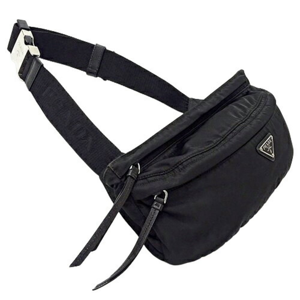 PRADA Women's and Men's Body Bags, Waist Nylon, Black - Picture 5 of 13